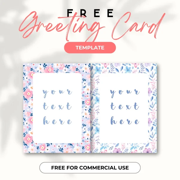 FREE Greeting Card 3 – Printable