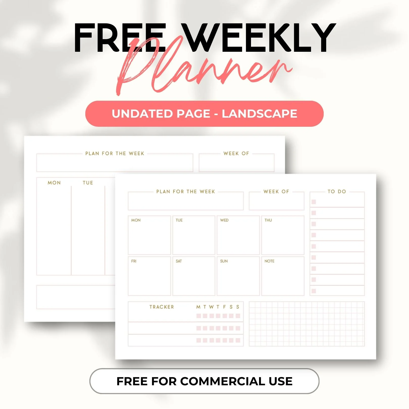 weekly planner 4